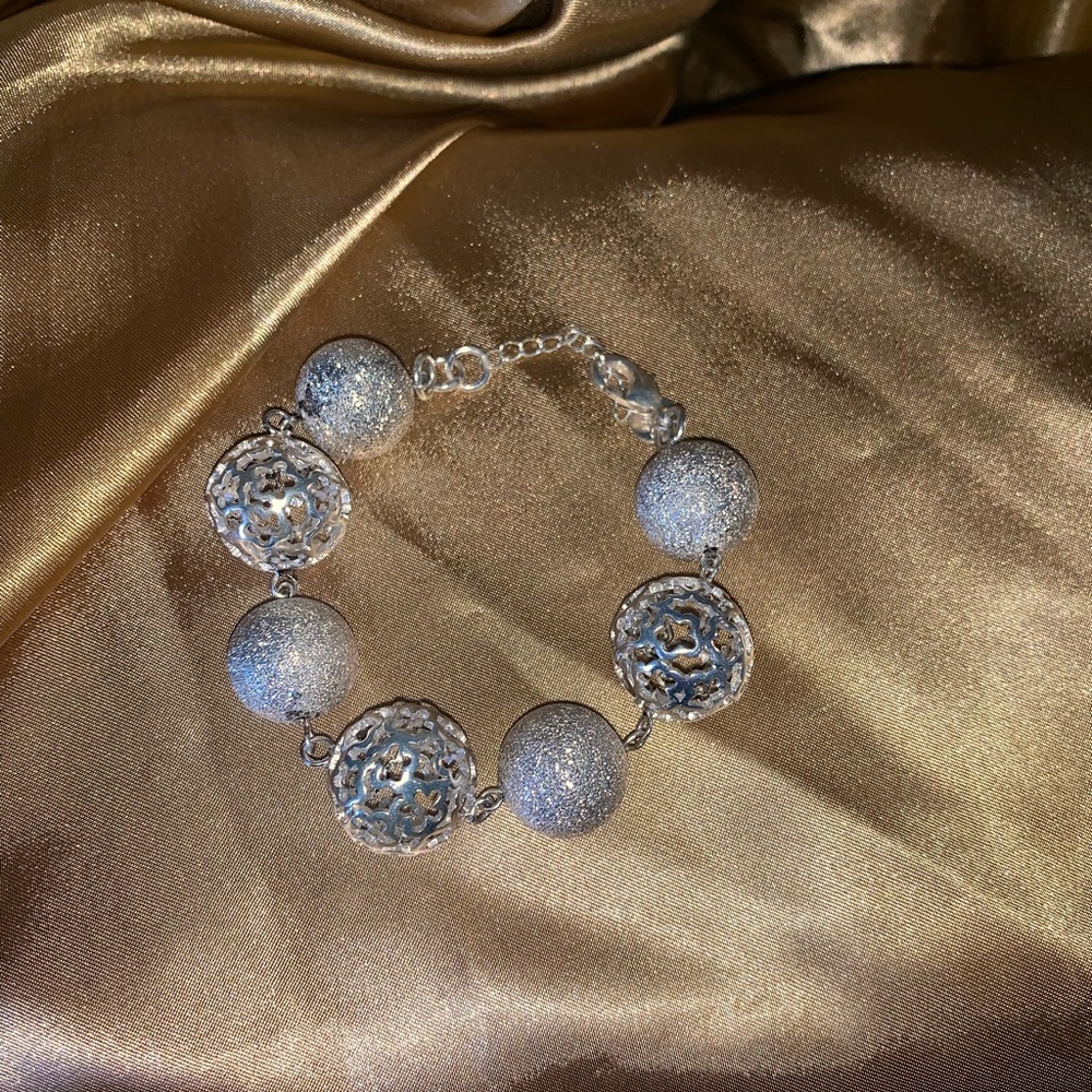Sterling silver bracelet - Picture 2 of 4